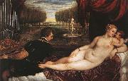 TIZIANO Vecellio Venus with Organist and Cupid France oil painting artist